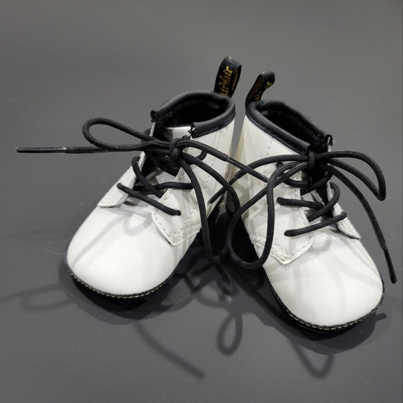 Dr. Martens Other - Newborn 1460 Auburn Leather Booties